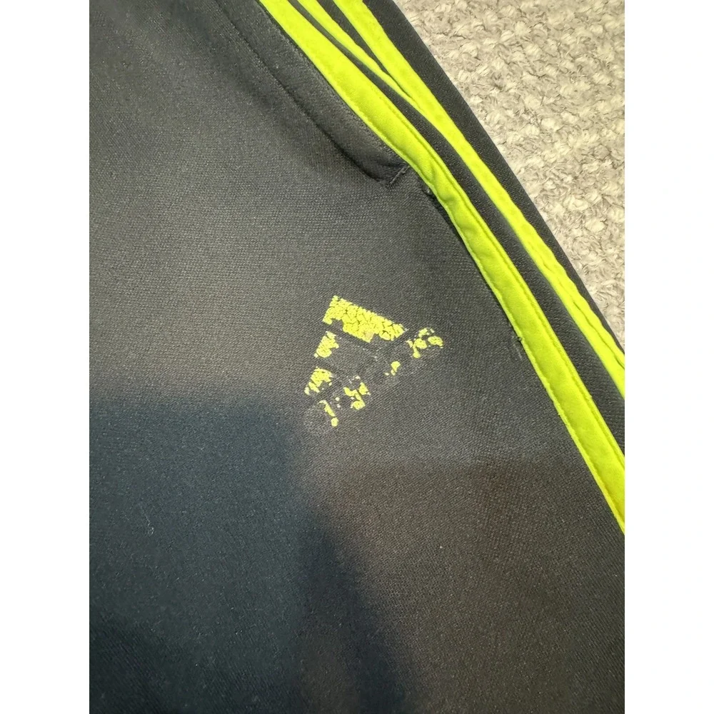 Adidas Portland‎ Timbers Black Green Pants Men's Size Large Soccer MLS